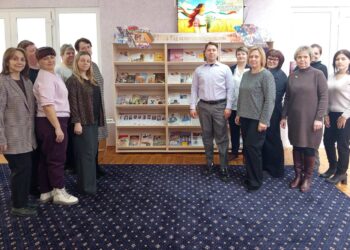 Обзор книжной выставки-панорамы «2026 — Год белорусской женщины»