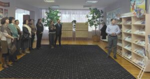 Обзор книжной выставки-панорамы «2026 — Год белорусской женщины»