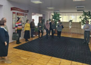 Обзор книжной выставки-панорамы «2026 — Год белорусской женщины»