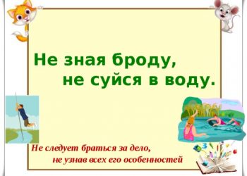 Урок безопасности «Не зная броду – не суйся в воду!»